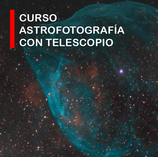 Cursos Astrofotografía con telescopio